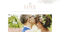 Desktop Screenshot of lovehairandbeautyboutique.com